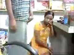 Indian Maid Secretly Having Sex in store-room