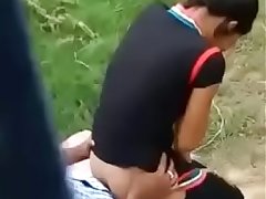 Beautiful Indian College Teen Girl Outdoor Sex
