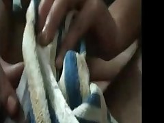 Indian housewife gives handjob and empties a thick load